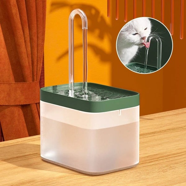 Ultra-Quiet Cat Fountain Filter Smart Automatic Pet Dog Water Dispenser&Burno... Carousel 5
