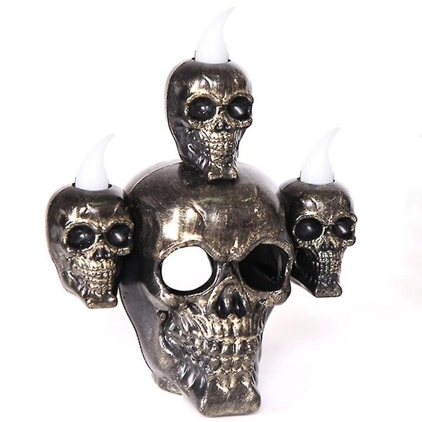 Halloween Skull Decorations Skull Decorations Stage With Lights Halloween D Carousel 1