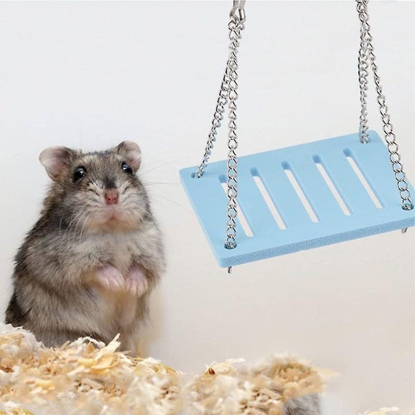 Hamster Toy2 Pcs Hamster Accessory Rainbow Bridge Seesaw Seesaw Cute Hamster Carousel 1