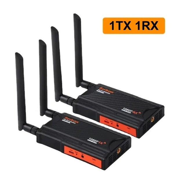 5.8Ghz 200M Wireless HDMI Extender Video Transmitter Receiver 1 4 Splitter Sc... Carousel 1