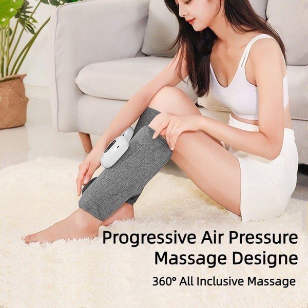 Calf Massager Electric Leg Device 3 Modes Double Longcolumn Airbag Air Pressu... Carousel 2
