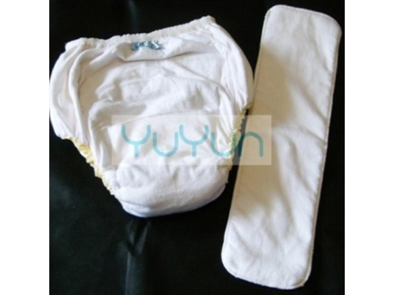 FUUBUU2033-PINK-XXL ABDLL Adult Diaper Incontinence Pants Carousel 1