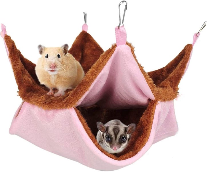 Double Layer Hamster Swing Bed Double Layer Hamster Hanging Nest Double Hams Carousel 1