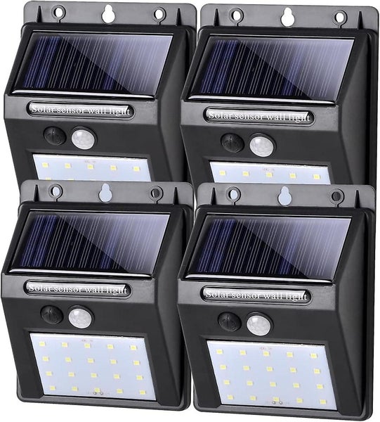 5pcs Outdoor Solar Light Led Solar Light With Motion Sensor Garden Wall Deco Carousel 1