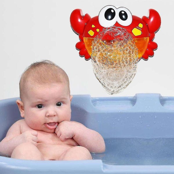 Baby Bath Toy With Music Funny Crab Bubble Machine Frog Whale Octopus Toddler Carousel 1