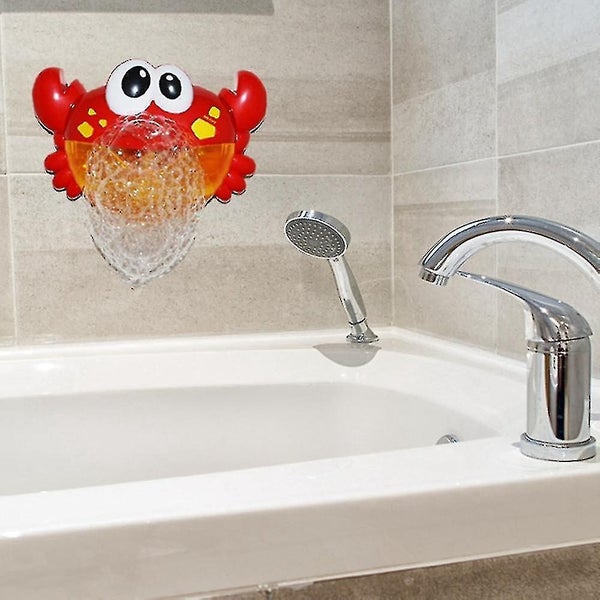 Baby Bath Toy With Music Funny Crab Bubble Machine Frog Whale Octopus Toddler Carousel 2