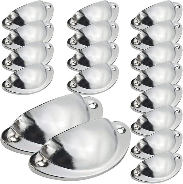 20 Vintage Shell Handle For Kitchen Furniture Cabinet Drawer Curved Iron Retr Carousel 1