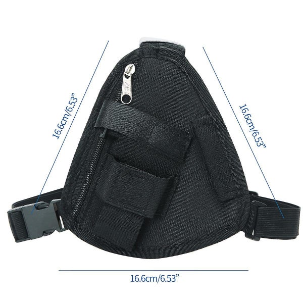 Chest Harness For Radio Portable Vest Chest Bag Black With Adjustable Strap C Carousel 5