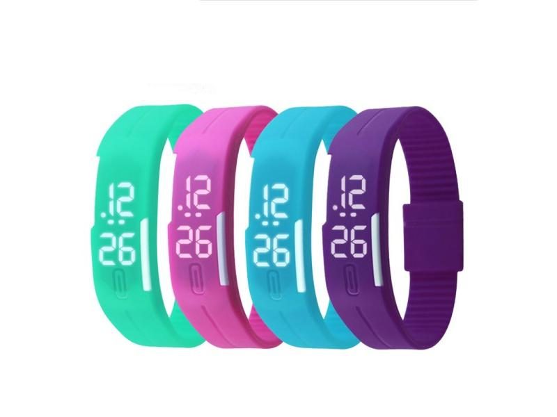 Sport Digital Kids Watches For Women Boys With LED Display And Silicone Strap Carousel 2