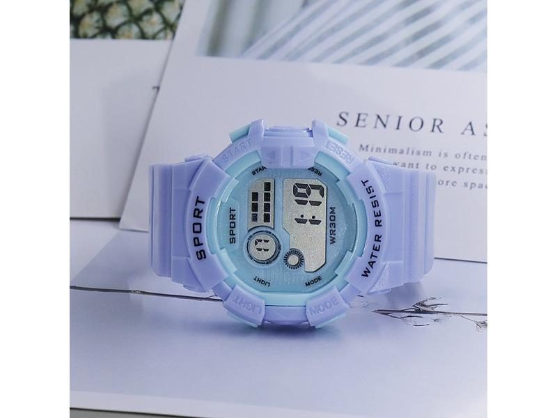 Kids Watches Fashion Luminous Waterproof Alarm Clock Boys Girls Student Smart Carousel 1