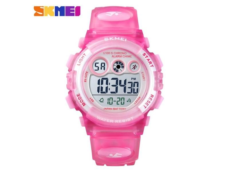 SKMEI Sport Children Watch Waterproof LED Digital For Kids Boys Girls Gifts Carousel 1