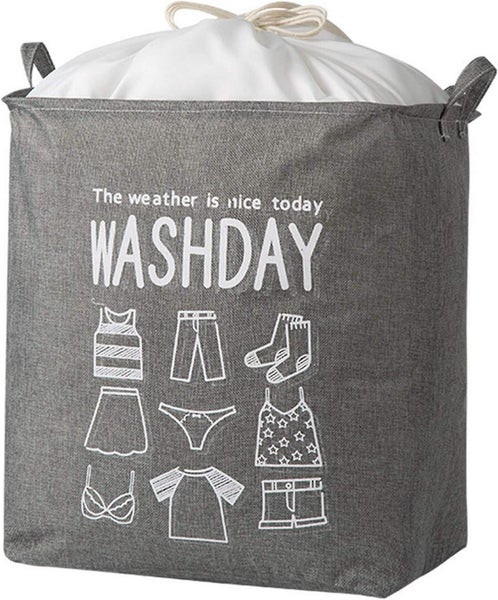 Large Laundry Hamper 75l Collapsible Laundry Hamper Drawstring Laundry Hampe Carousel 1