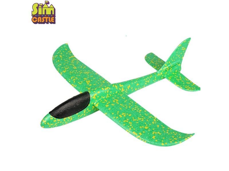 Outdoor 35cm Hand Throwing Plane Toys For Boys Foam Hand Launch Glider Aircraft Carousel 1