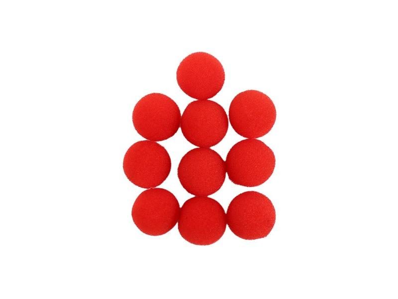 10PCS 2.5/3.5/4.5cm Finger Sponge Ball Magic Accessories Carousel 1