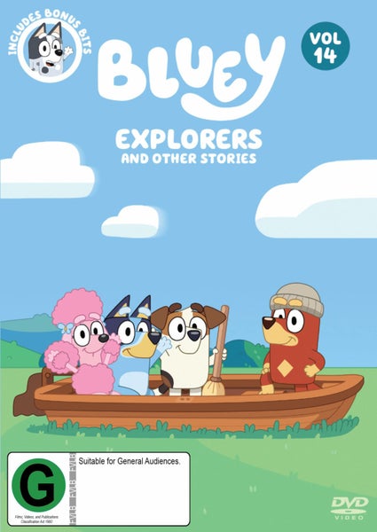 Bluey: Explorers And Other Stories (Vol 14) (DVD) Carousel 1
