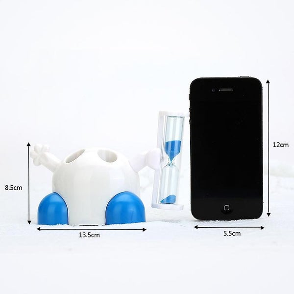 Green Toothbrush Holder Toothbrush Holders Toothbrush Holder Kids With Time Carousel 5