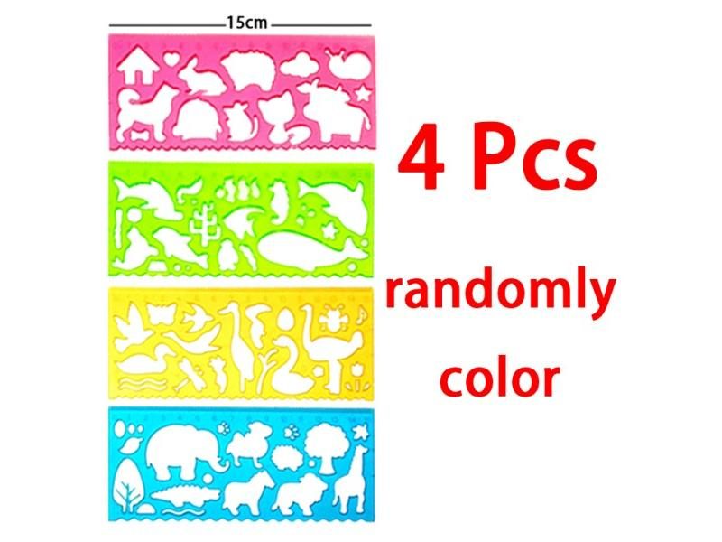 Animal Geometry Spirograph Drawing Stencils Set For Kids Art Crafts Carousel 1