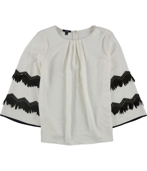 Alfani Womens Zig Zag Pullover Blouse Carousel 1