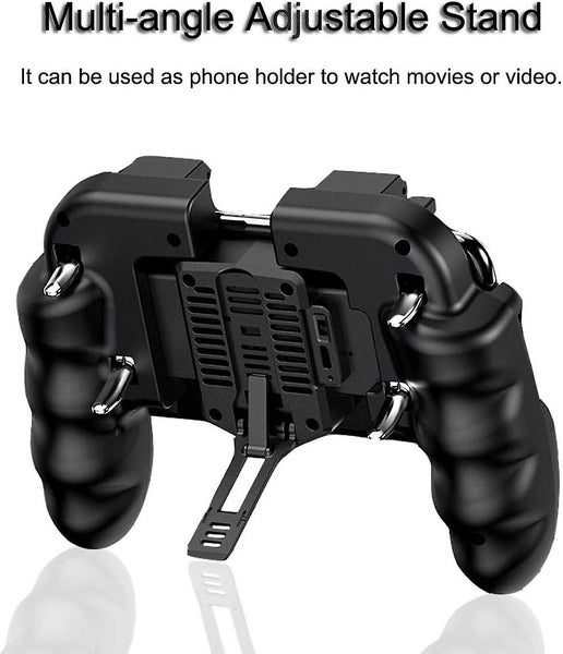 4 Trigger Mobile Game Controller With Cooling Fan For Pubg/call Of Duty/fortni Carousel 5