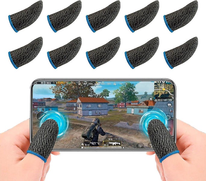 6pcspubg Mobile Game Finger Covers blue Trimcompetitive Editiontouch Screen Carousel 1
