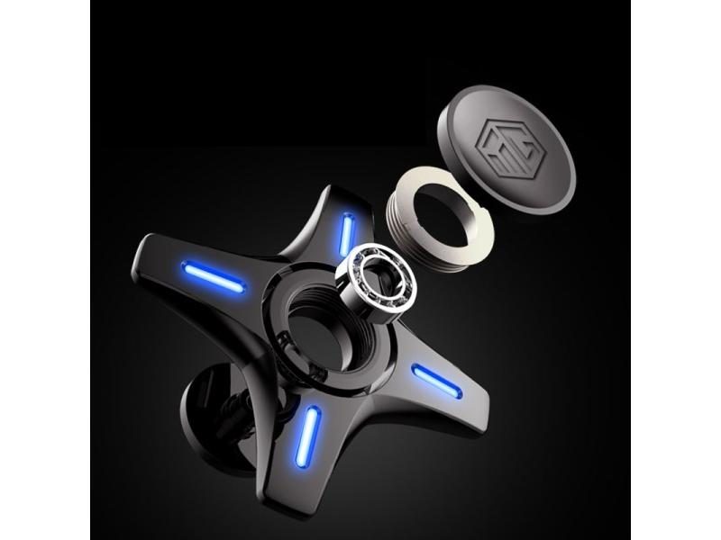Hand Spinner Luminous Light Mute Bearing R188 Gift Box Alloy Metal Relief Carousel 1