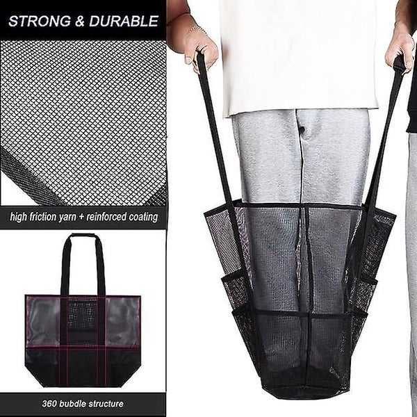 Extra Large Mesh Bag Totes/shoulder Lightweight Foldable Waterproof Sandless B Carousel 2
