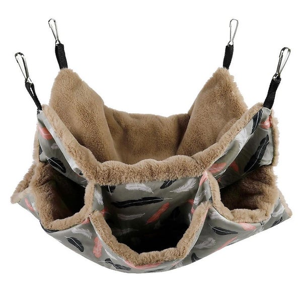 Guinea Pig Hammock Warm 3-tier Guinea Pig Hammock For Playing And Resting S Carousel 1