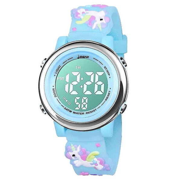 Children's Digital Watch 3d Cartoon Sports Watch For 3-10 Years Old Boys Gir Carousel 1