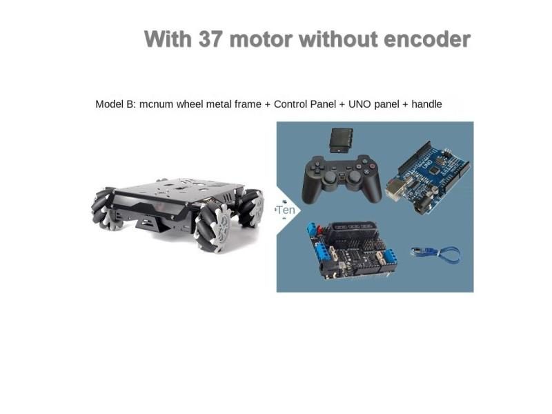 V3 RC Tank Various Part Mecanum Wheel And Bracket And Encoder 4 Motor And 8 Carousel 1