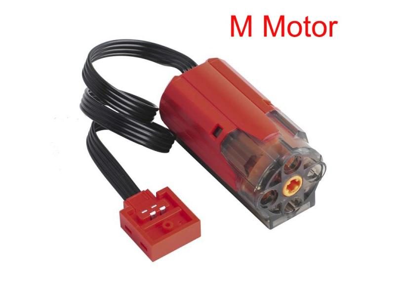 Enhanced Red Plus M/L/XL Motor MOC Power Functions Servo Motor Compatible With Carousel 1