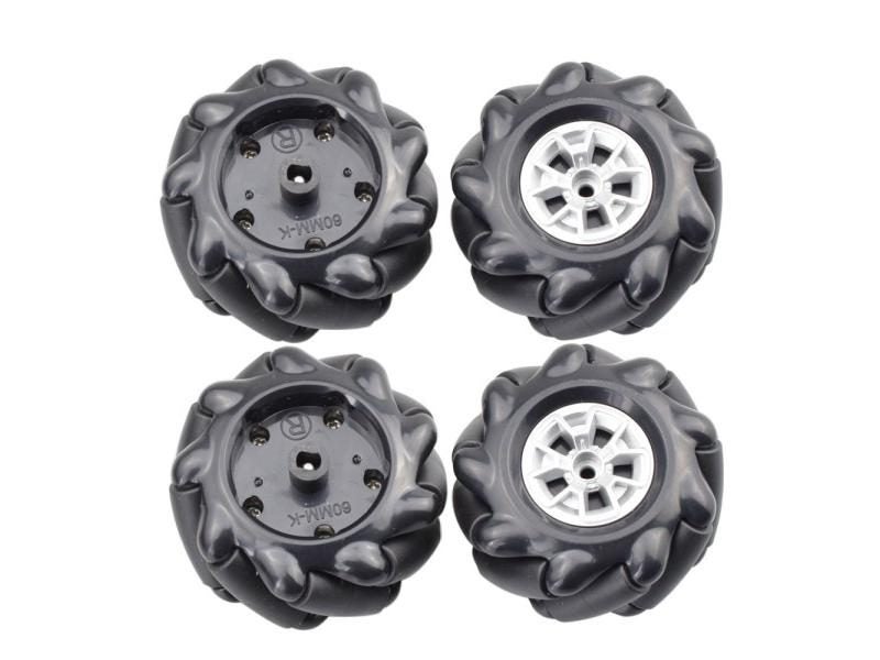HOT 60mm Mecanum Wheel Omni Tire Compatible With TT Motor LEGOs For Arduino DIY Carousel 1
