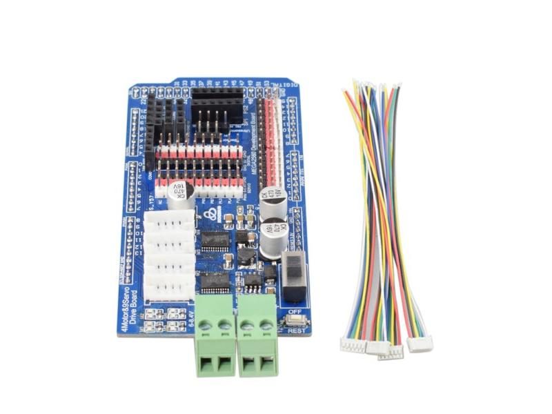 For Arduino Mega2560 Motor Driver Board TB6612 For 6-12V DC Encoder Motor PID Carousel 1