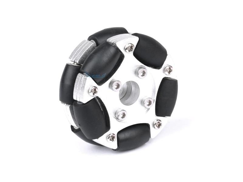 15KG Load 58/82mm Aluminum Alloy Omni Wheel Metal Fulai Wheel Omni Robot Ros Carousel 1