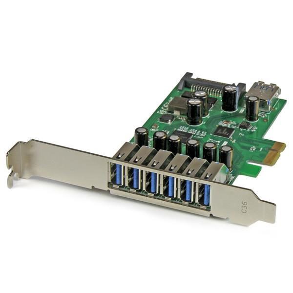 StarTech 7 Port PCI-e USB 3.0 Adapter Card with UASP Support Carousel 1
