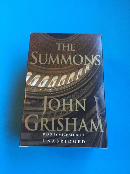 John Grisham: The Summons (AudioBook Cassette) Carousel 1