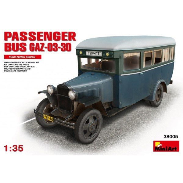 MiniArt 38005 1/35 PASSENGER BUS GAZ-03-30 Carousel 1