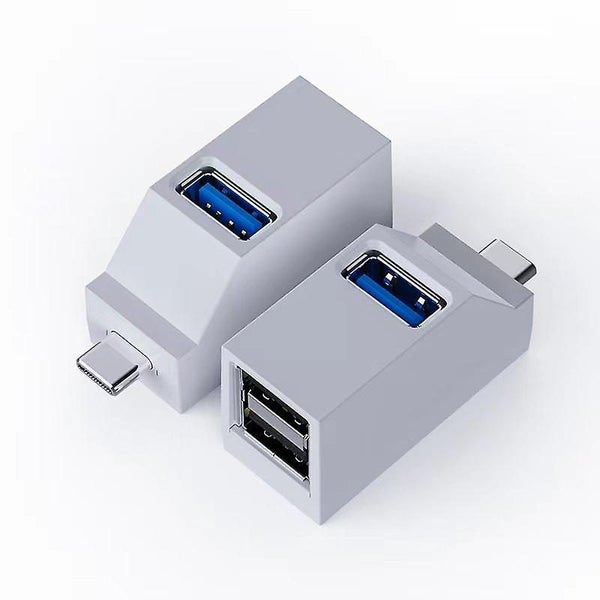 1pcs white Type-c3.1 Splitter Extension Hub Carousel 1