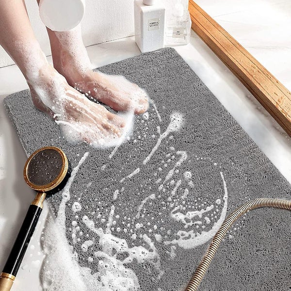 Non-slip Shower Mat With Drainage Holes Quick Dry Mildew Proof Soft And C Carousel 5