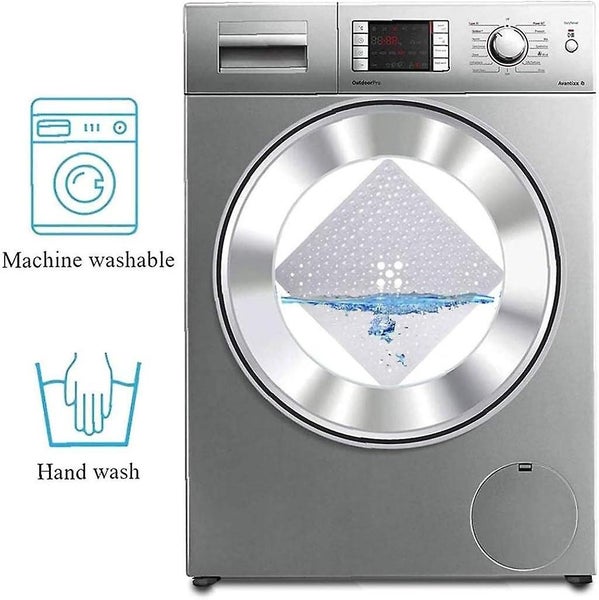 Shower Mat Non-slip Square Bathroom Mat With Bathroom Machine Anti-mildew Drai Carousel 3
