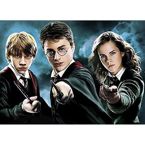 30 X 40cm Harry Potter Diy 5d Diamond Painted Beach Kit Number Rhinestone Indi Carousel 1