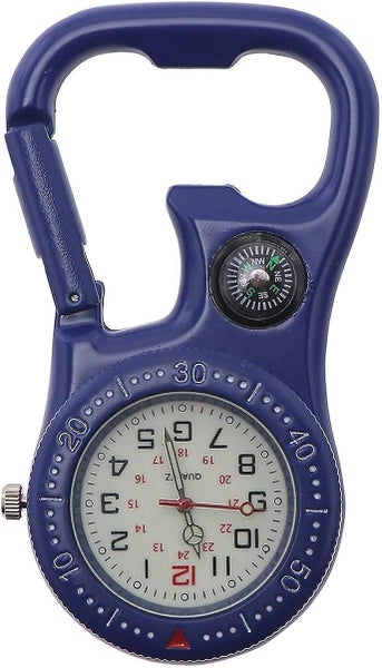 Watch Clip Watch With Compass Opener For Mountaineering Sport blue Carousel 1