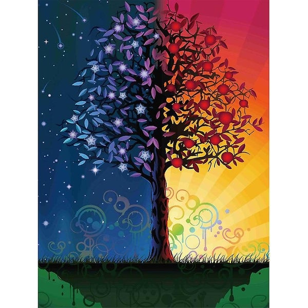 5d Diamond Painting Yin And Yang Tree Living Room Diamond Painting Full Of Dia Carousel 1