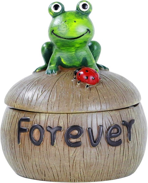 Frog Cigarette Ashtray Ashtray With Lid Home Decor Carousel 1