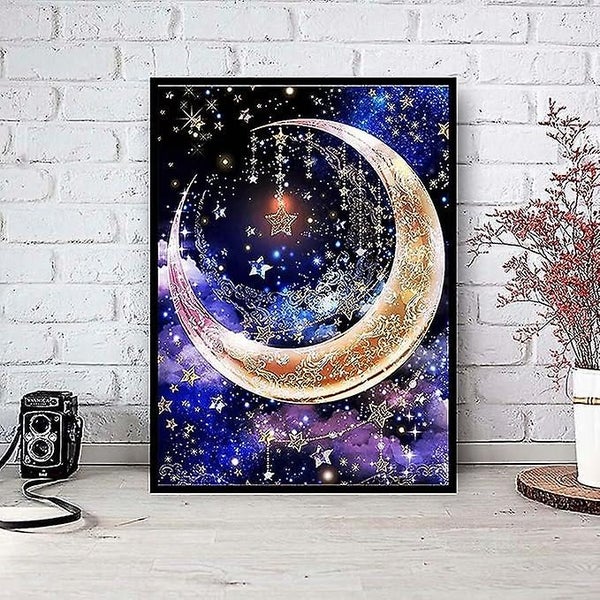 Moon Diamond Art Set For Adults Beginners And Children 30 * 40cm Diy Full D Carousel 2