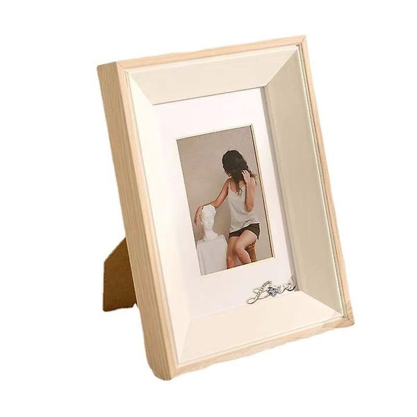 12 X 17 Cm Photo Frame Nordic Swing Table Photo Frame 6 Inch Minimalist Wooden64156878381569110