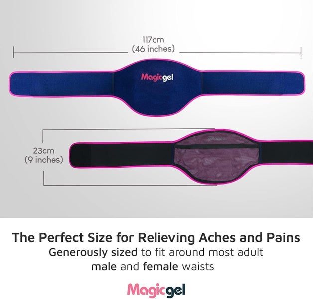 Magic Gel Hot or Cold Pack for Natural Back Pain Relief Carousel 8
