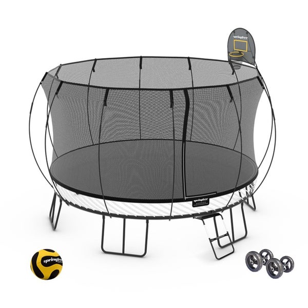 Springfree Trampoline - Jumbo Round Move Bundle Carousel 1
