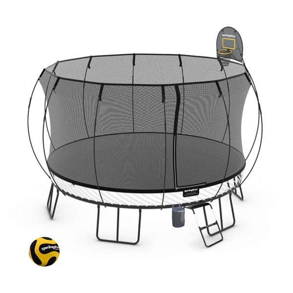 Springfree Trampoline - Jumbo Round Sports Bundle Carousel 1