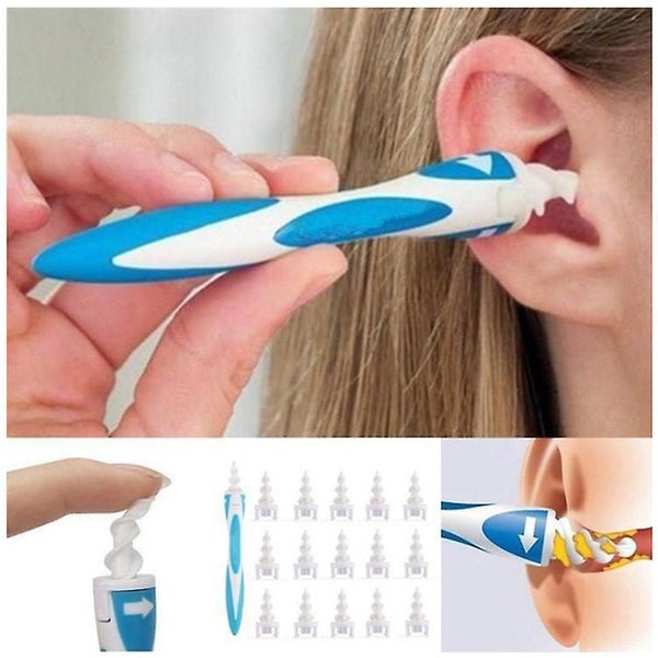 Spiral Silicone Earwax Extractor Ear Cleaner Carousel 1