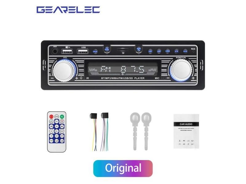 1 Din Car Radio Stereo Player Digital Bluetooth Video MP3 Player FM Radio Carousel 1